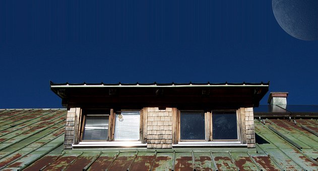 Chimney, Corrugated Sheet, Roof