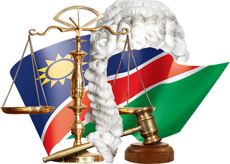 Law, Namibia, Flag