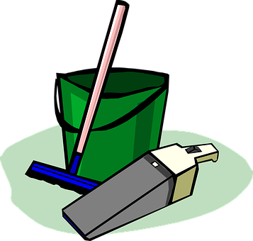 Bucket, Cleaning, Supplies, Housework