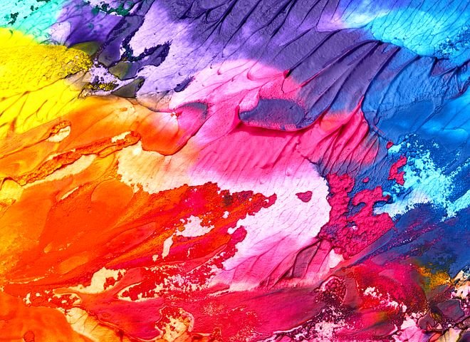 Colorful, Painting, Background, Abstract