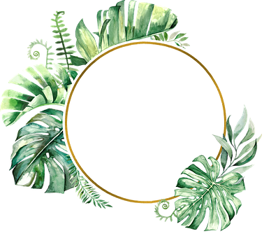 Leaves, Wreath, Frame, Boundary, Circle