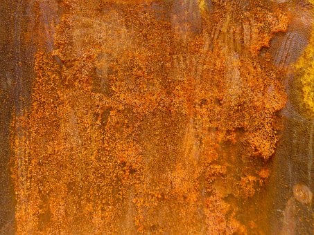Rusty, Iron, Rusted, Surface, Texture